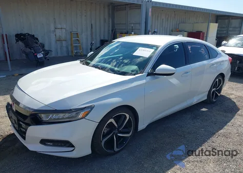 2018 Honda Accord Sport from USA, damaged, VIN 1HGCV1F39JA095368